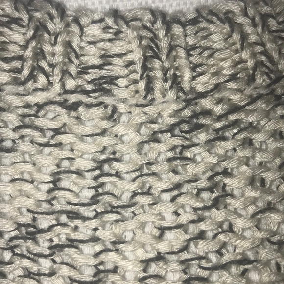 RD Style black/white sweater. Suede elbow patches - Picture 3 of 5